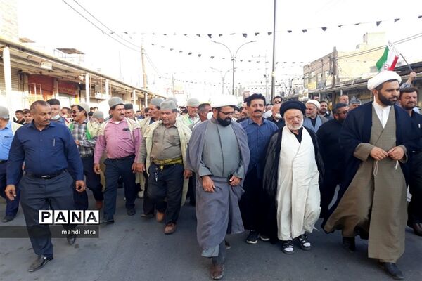 تجمع بزرگ امت رسول الله(ص)در شهرستان بهبهان