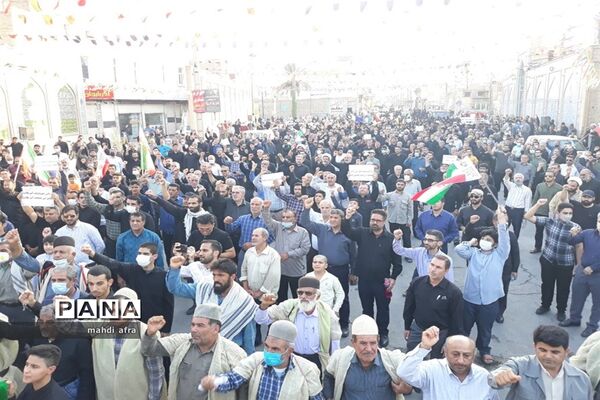 تجمع بزرگ امت رسول الله(ص)در شهرستان بهبهان