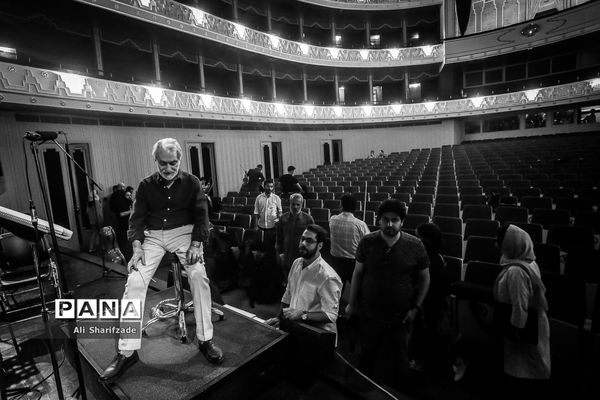 تمرین ارکستر ملی ایران