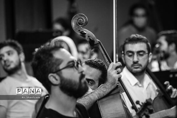 تمرین ارکستر ملی ایران