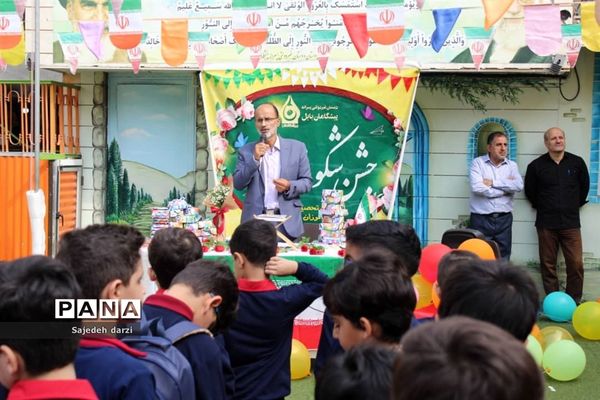 جشن غنچه‌ها، در مدارس آموزش و پرورش بابل