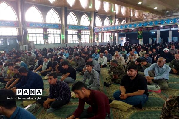 اجتماع پرشور بسیجیان  قائمشهر