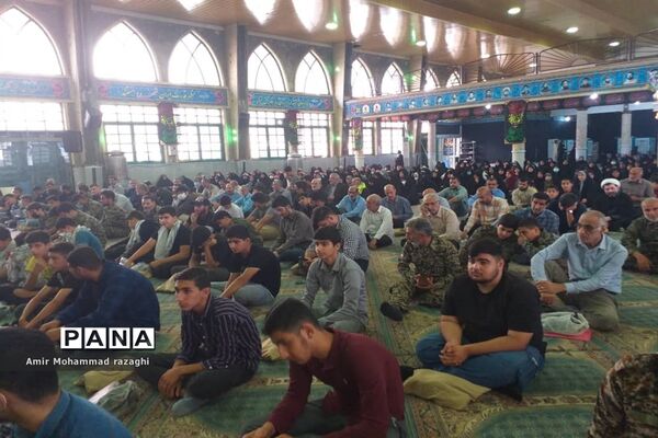 اجتماع پرشور بسیجیان  قائمشهر