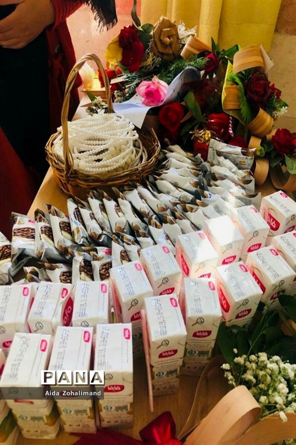 استقبال از دانش‌آموزان مدرسه توفیق شهرستان رباط‌کریم