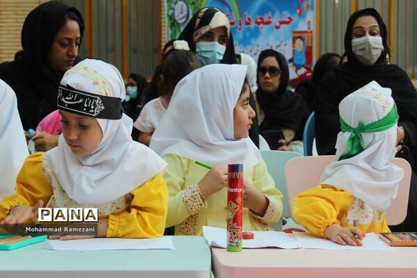 برگزاری مراسم غنچه‌ها در ناحیه یک بندرعباس
