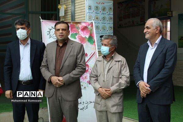 برگزاری مراسم غنچه‌ها در ناحیه یک بندرعباس