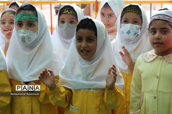 برگزاری مراسم غنچه‌ها در ناحیه یک بندرعباس
