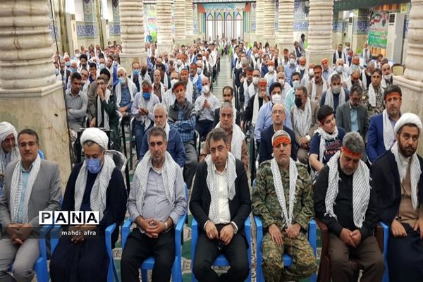 تجلیل از پیشکسوتان عرصه دفاع مقدس شهرستان بهبهان با حضور وبیناری مقام معظم رهبری (مدظله العالی)