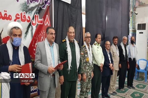 تجلیل از پیشکسوتان عرصه دفاع مقدس شهرستان بهبهان با حضور وبیناری مقام معظم رهبری (مدظله العالی)