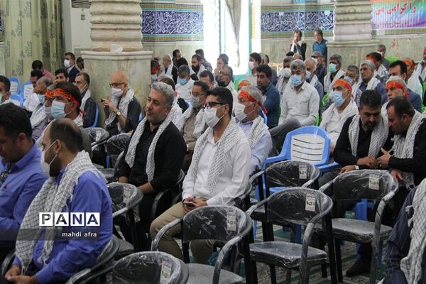 تجلیل از پیشکسوتان عرصه دفاع مقدس شهرستان بهبهان با حضور وبیناری مقام معظم رهبری (مدظله العالی)