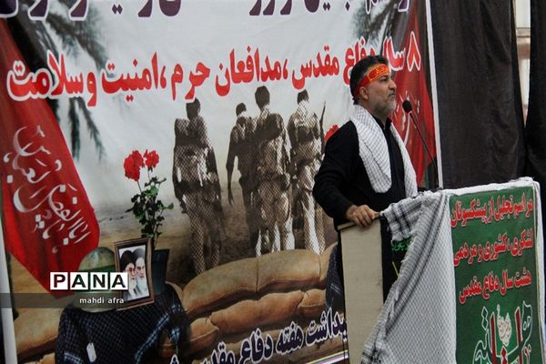 تجلیل از پیشکسوتان عرصه دفاع مقدس شهرستان بهبهان با حضور وبیناری مقام معظم رهبری (مدظله العالی)