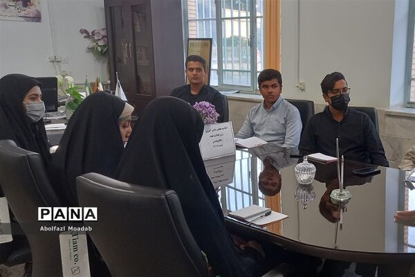 نشست اعضای مجلس دانش‌آموزی، کاشمر