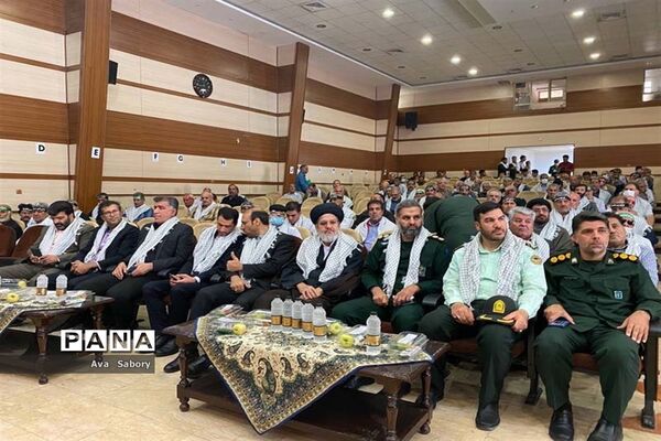 آیین بزرگداشت هشت سال دفاع مقدس در آباده