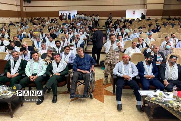 آیین بزرگداشت هشت سال دفاع مقدس در آباده