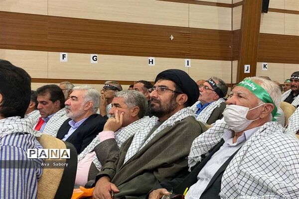 آیین بزرگداشت هشت سال دفاع مقدس در آباده