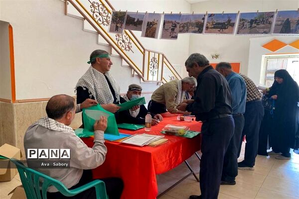 آیین بزرگداشت هشت سال دفاع مقدس در آباده