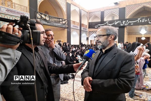 غنچه‌های رضوی و شکوفه‌های حسینی در حرم امام رضا(ع)