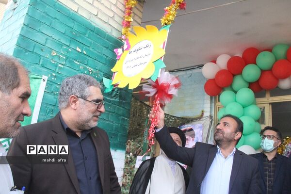 نواختن زنگ استانی شکوفه‌های حسینی در بهبهان
