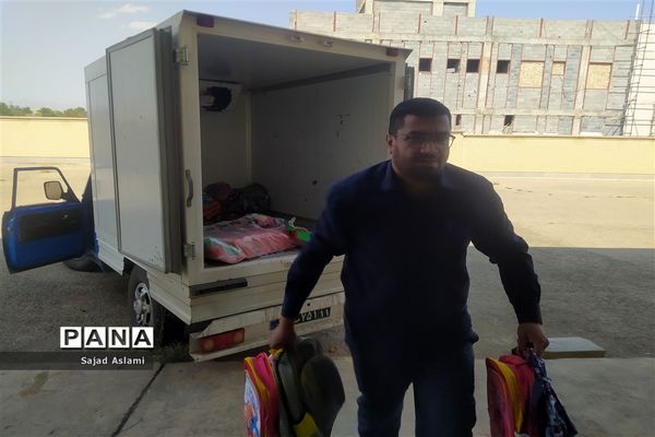 مشق مهر رزمایش کمک‌های مومنانه در شهرستان اقلید-فارس