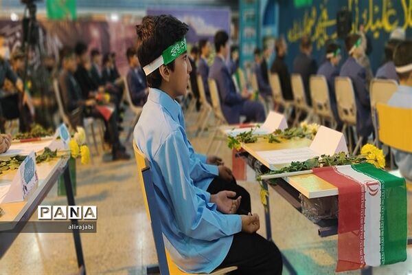 آیین نواختن دوازدهمین زنگ دانش‌آموز شهید در گلزار شهدای بهشت زهرا(س)