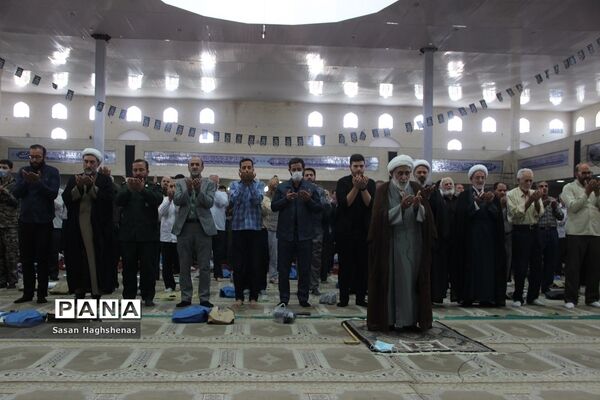 مراسم نماز جمعه و راهپیمایی محکومیت اغتشاشات اخیر در اسلامشهر