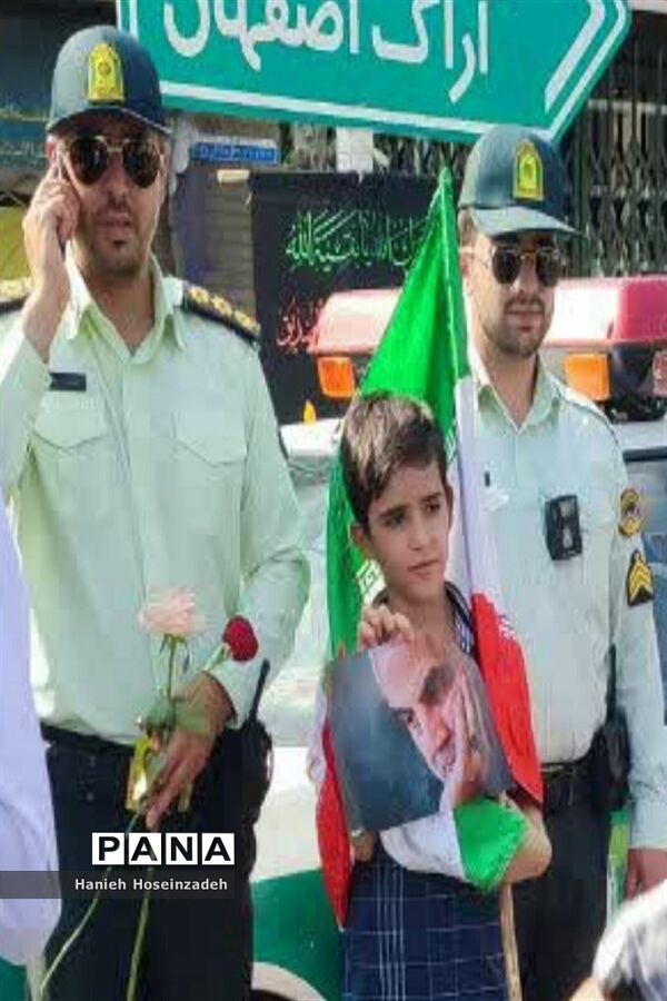 خروش انقلابی مردم قم علیه اغتشاشگران