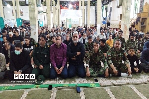 خروش انقلابی مردم قم علیه اغتشاشگران