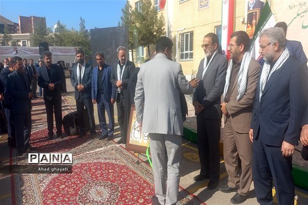 آیین بازگشایی مدارس در مشهد