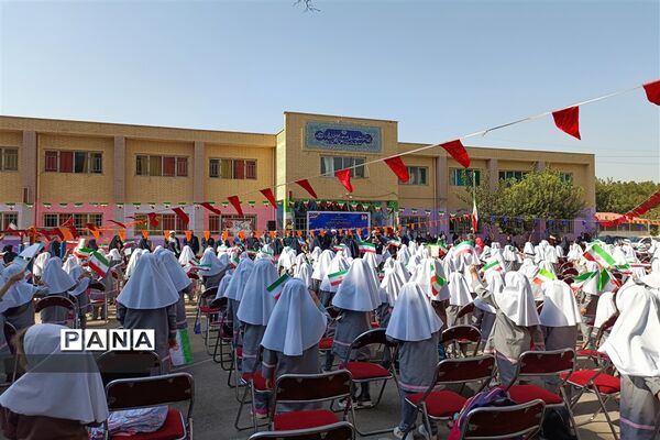 آیین بازگشایی مدارس و آغاز سال تحصیلی ۱۴۰۲-۱۴۰۱ شهرستان قدس