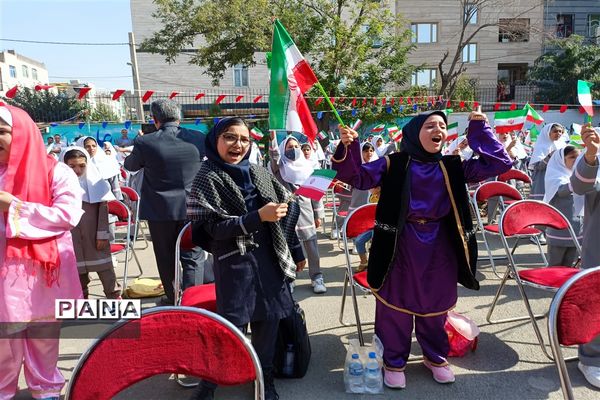 آیین بازگشایی مدارس و آغاز سال تحصیلی ۱۴۰۲-۱۴۰۱ شهرستان قدس