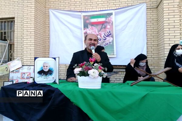 وداع با شهید گمنام در دبیرستان سروش