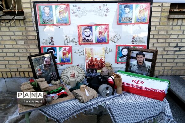 وداع با شهید گمنام در دبیرستان سروش