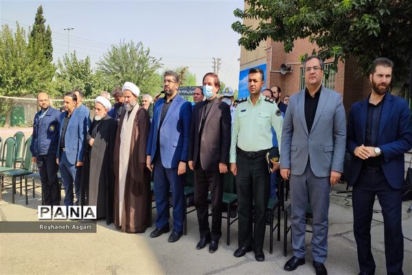 مراسم آیین بازگشایی مدارس و آغاز سال تحصیلی جدید در شهرستان قرچک