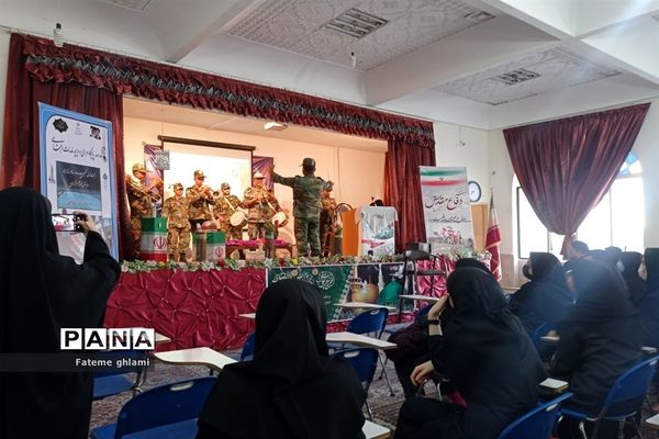 مراسم بازگشایی و نواختن زنگ مهر در دبیرستان طلیعه شاهد منطقه 13