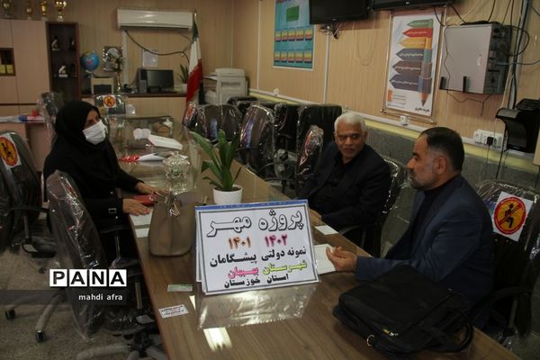 زنگ نمادین بازگشایی مدارس در شهرستان بهبهان