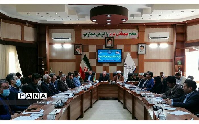 برگزاری اولین جلسه شورای آموزش و پرورش شهرستان شیروان در سال تحصیلی جدید