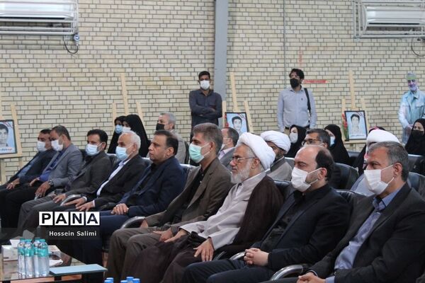 آیین نواختن زنگ بازگشایی مدارس در هرمزگان