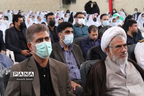 آیین نواختن زنگ بازگشایی مدارس در هرمزگان