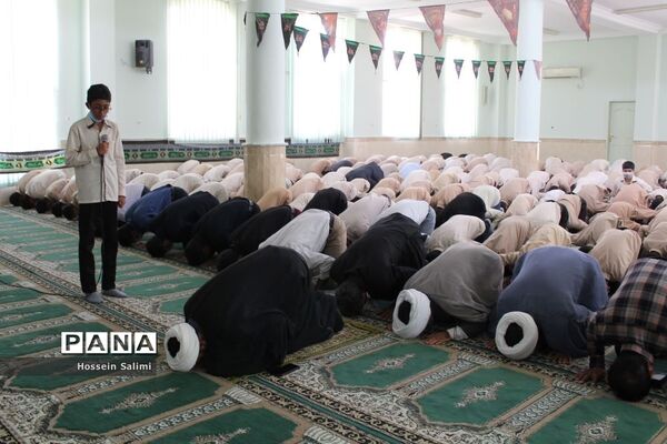 نواختن زنگ نماز در اولین روز بازگشایی مدارس هرمزگان