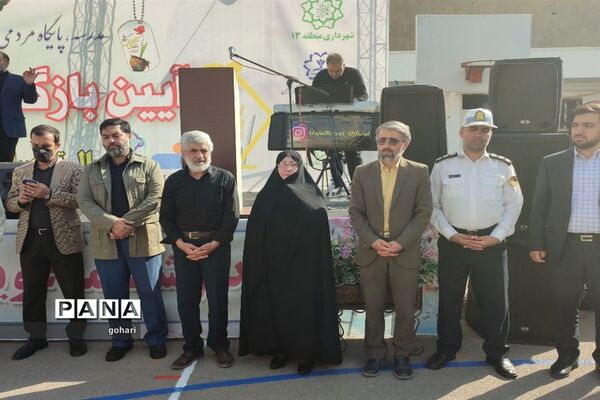 مراسم بازگشایی در دبیرستان شهیده معصومه قزوینی  منطقه ۱۳
