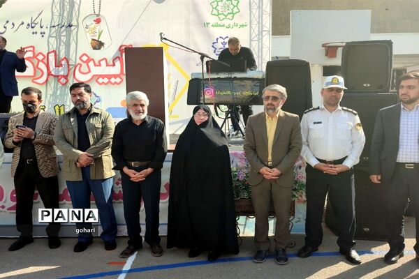 مراسم بازگشایی در دبیرستان شهیده معصومه قزوینی  منطقه ۱۳
