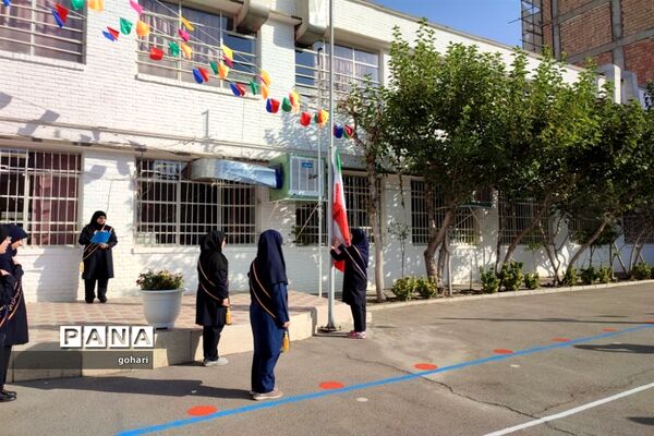 مراسم بازگشایی در دبیرستان شهیده معصومه قزوینی  منطقه ۱۳
