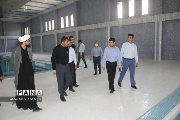 بازدید معاون تربیت‌بدنی و سلامت وزارت آموزش و پرورش از استخر دانش آموزی شهدای فرهنگی   بوشهر