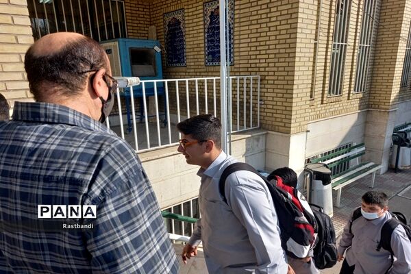 آیین بازگشایی دبیرستان شهید رجایی منطقه ۱۳