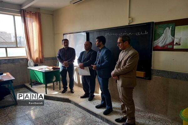 آیین بازگشایی دبیرستان شهید رجایی منطقه ۱۳
