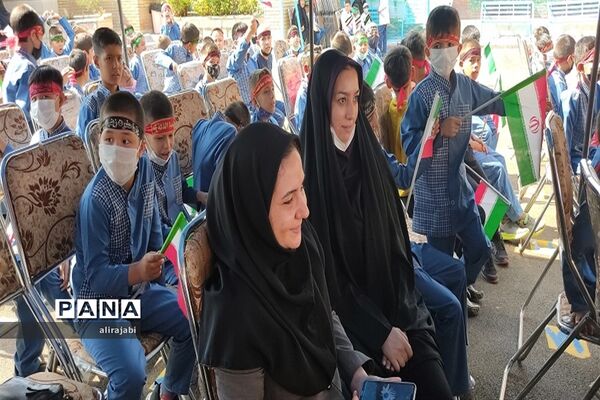 آیین نواختن زنگ مهر و زنگ ایثار و شهادت در منطقه کهریزک