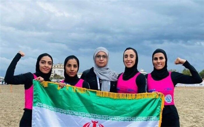 نایب قهرمانی بانوان نجات غریق ایران در قهرمانی جهان
