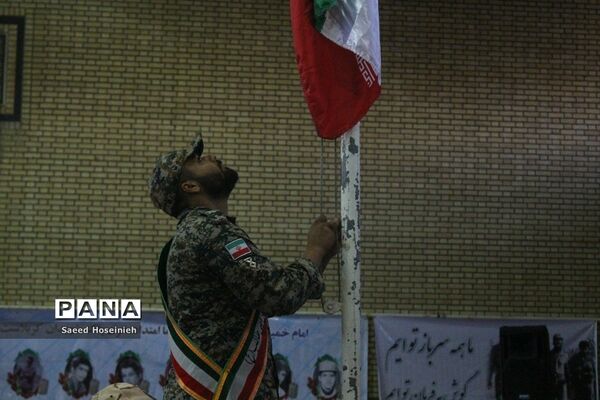 صبحگاه مشترک فرهنگیان بسیجی قم در هفته دفاع مقدس-2