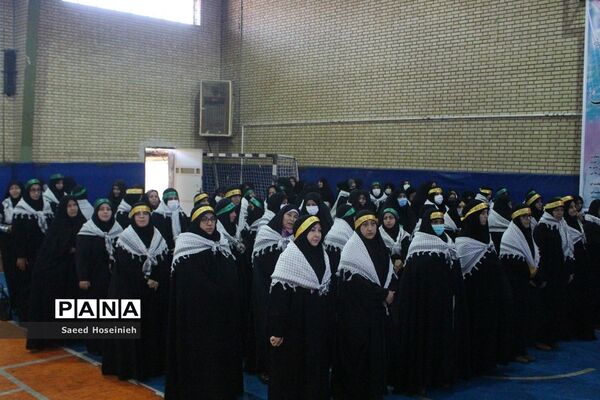صبحگاه مشترک فرهنگیان بسیجی قم در هفته دفاع مقدس-2