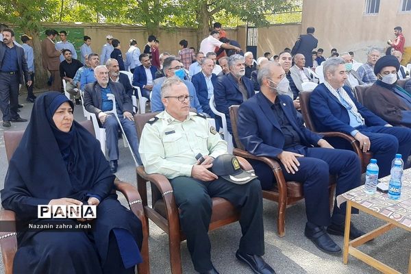 افتتاحیه زمین چمن شهید‌میریعقوبی روستای سادات محله رودهن